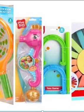 Kids "Play Day" Fun Outdoor Bundle Set